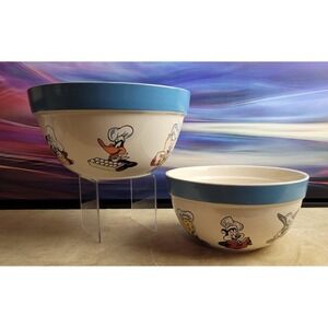 Vintage Warner Brothers Looney Tunes Mixing Bowl Set Ceramic Exclusive 1995-Rare